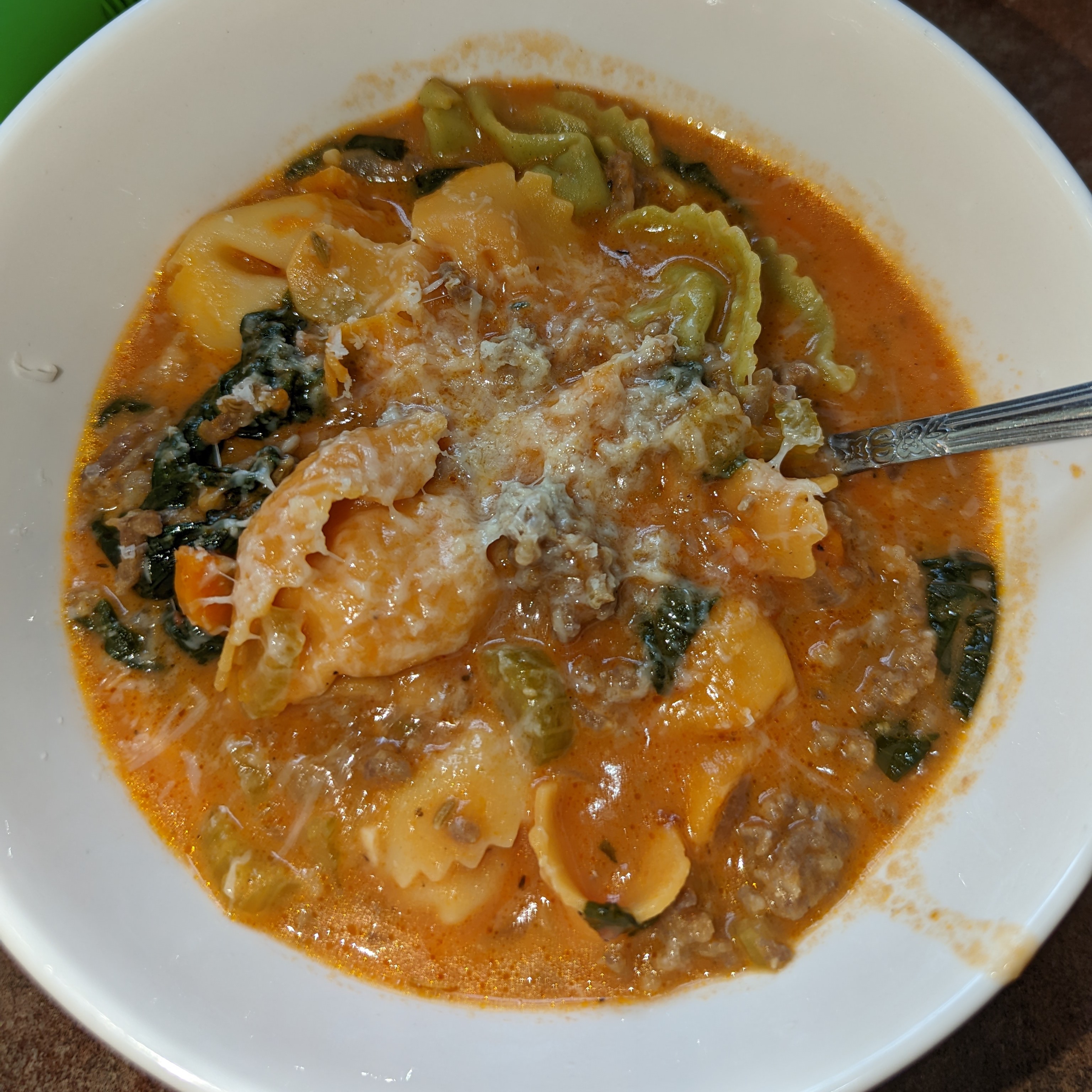 Tortellini and Italian Sausage Soup