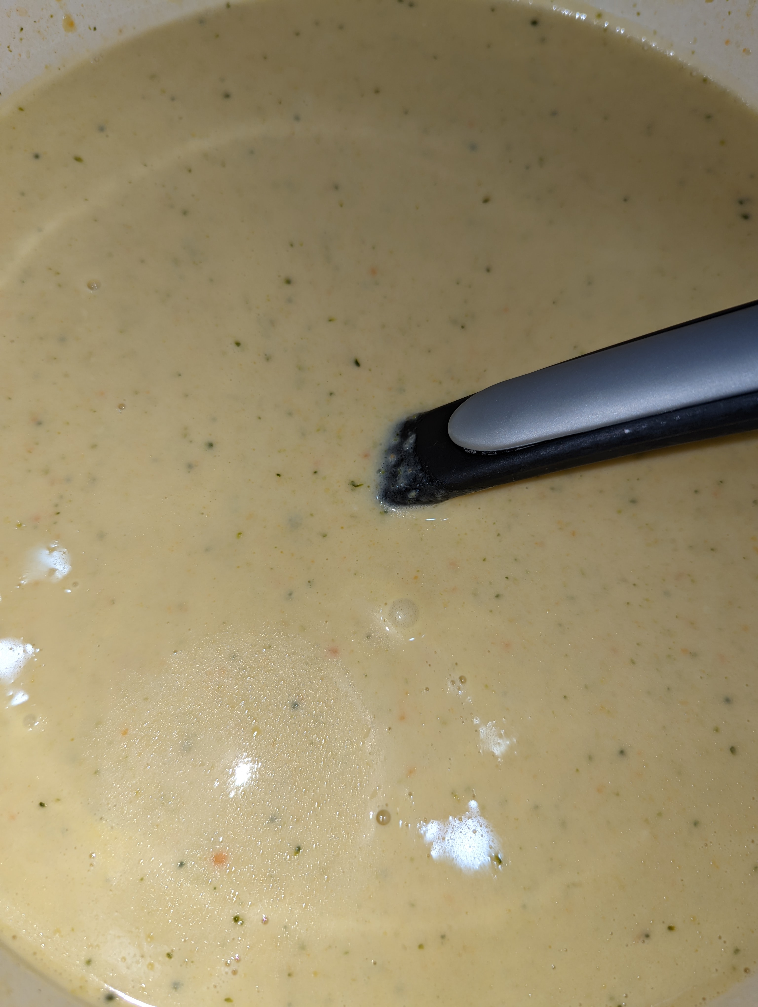 Broccoli cheese soup